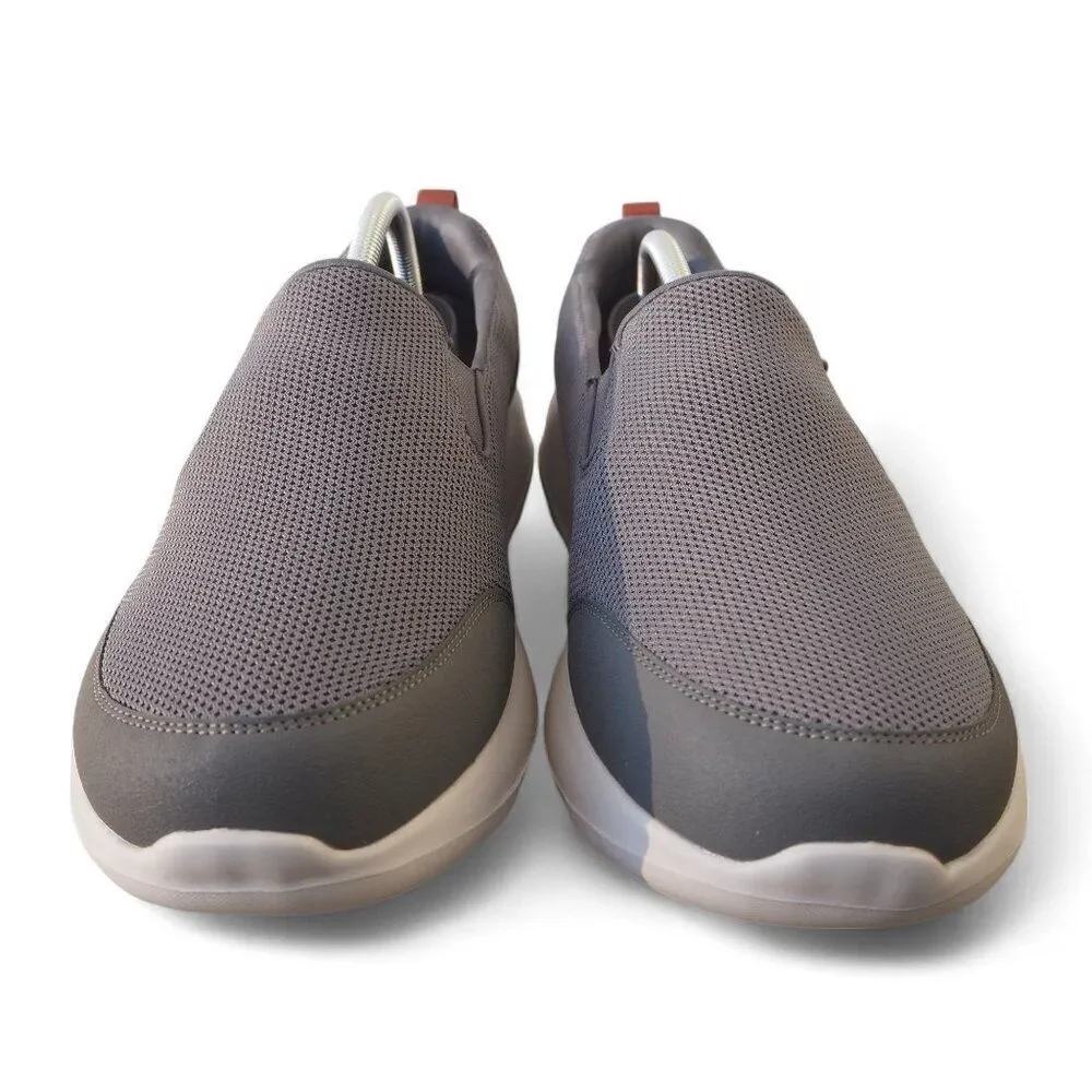Skechers GOwalk Max Clinched Slip-on Comfort Shoes Grey 216010WW‎ Men's 11WW